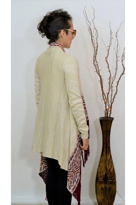 Almost Famous Fringe Cardigan