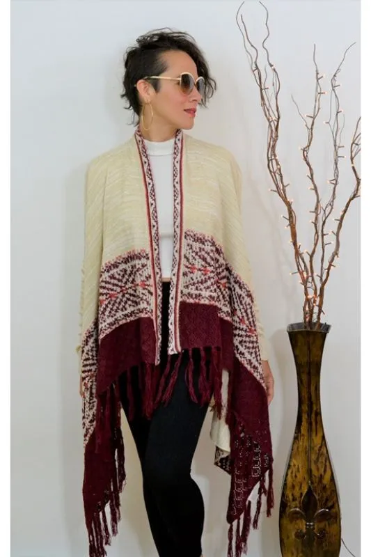 Almost Famous Fringe Cardigan