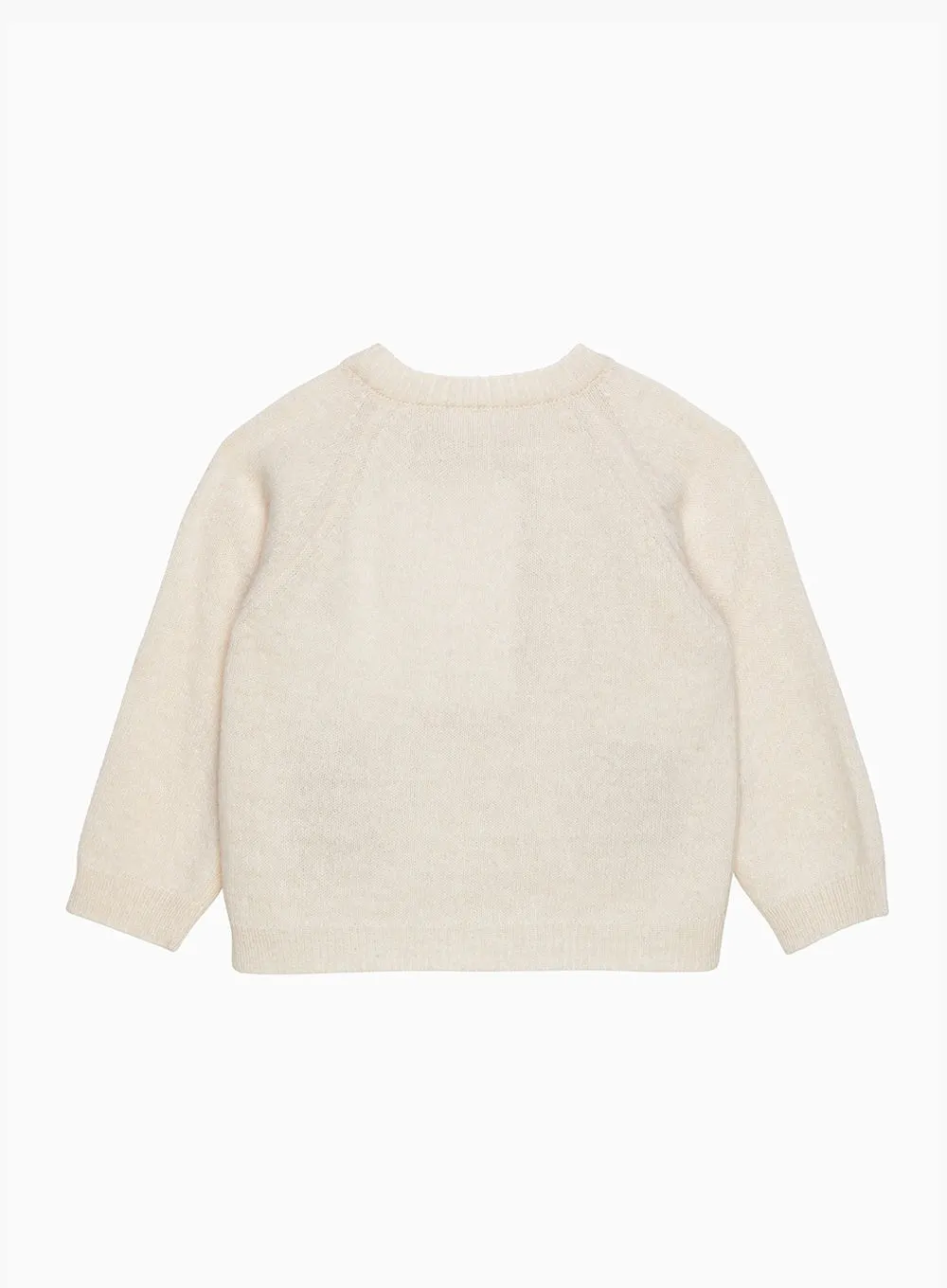 Baby Christmas Pudding Cardigan