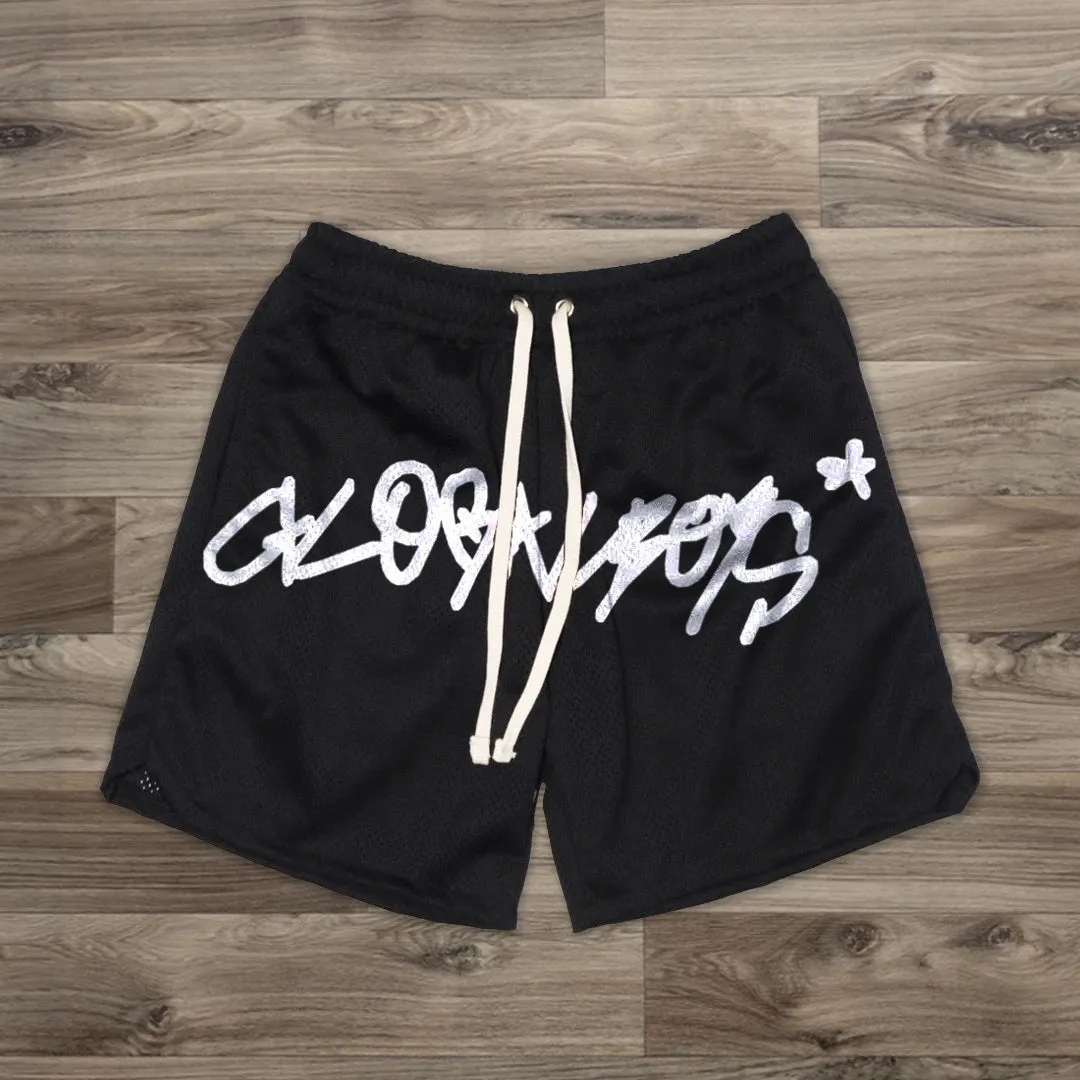 Casual personality fashion sports retro shorts