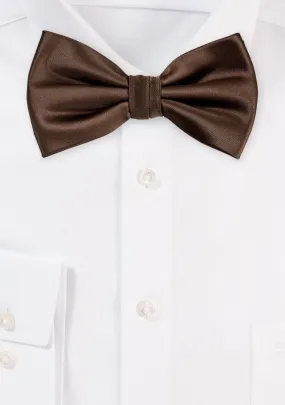 Chocolate Solid Bowtie