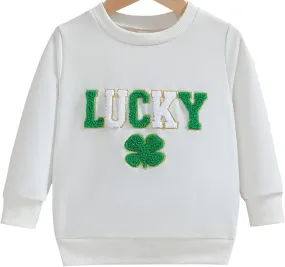 Christmas Outfit Toddler Baby Girl Pink Sweatshirt Long Sleeve Crewneck Pullover Xmas Santa Shirt Tops Winter Clothes