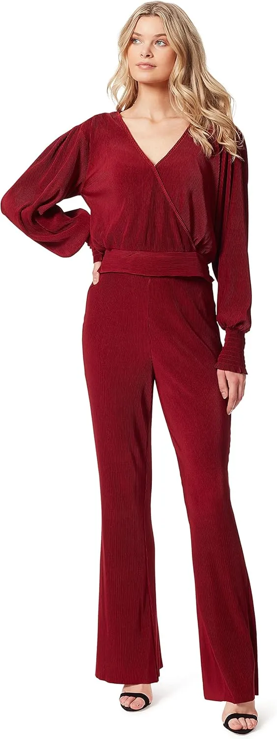 Jessica Simpson Women's Dempsey Pull on Flare Plisse Pant