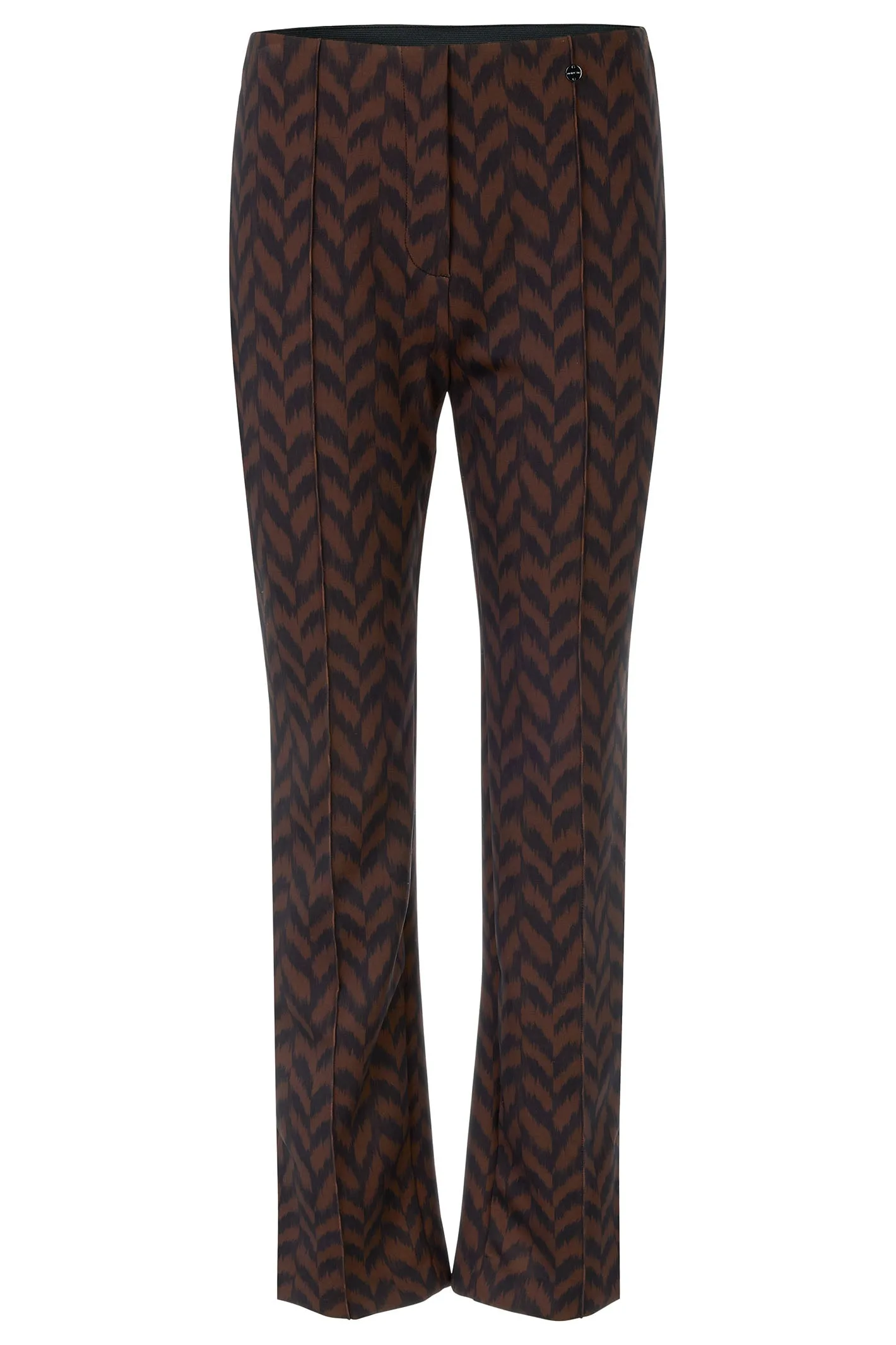 Marc Cain Collection Trousers Pull-On Brown Deep Wood XC 81.50 J43 691