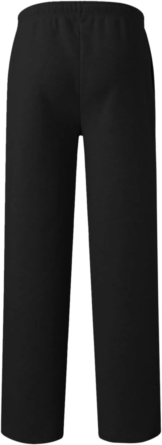 Men's Fashion Sweatpants Solid Color Joggers Lounge Golf Pants Fall Winter Long Trousers with Pockets