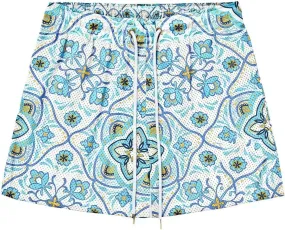 Men's Floral Basketball Shorts 4" Inseam - Lightweight Quick Dry Gym Shorts with Drawstring for Running, Workout & Casual