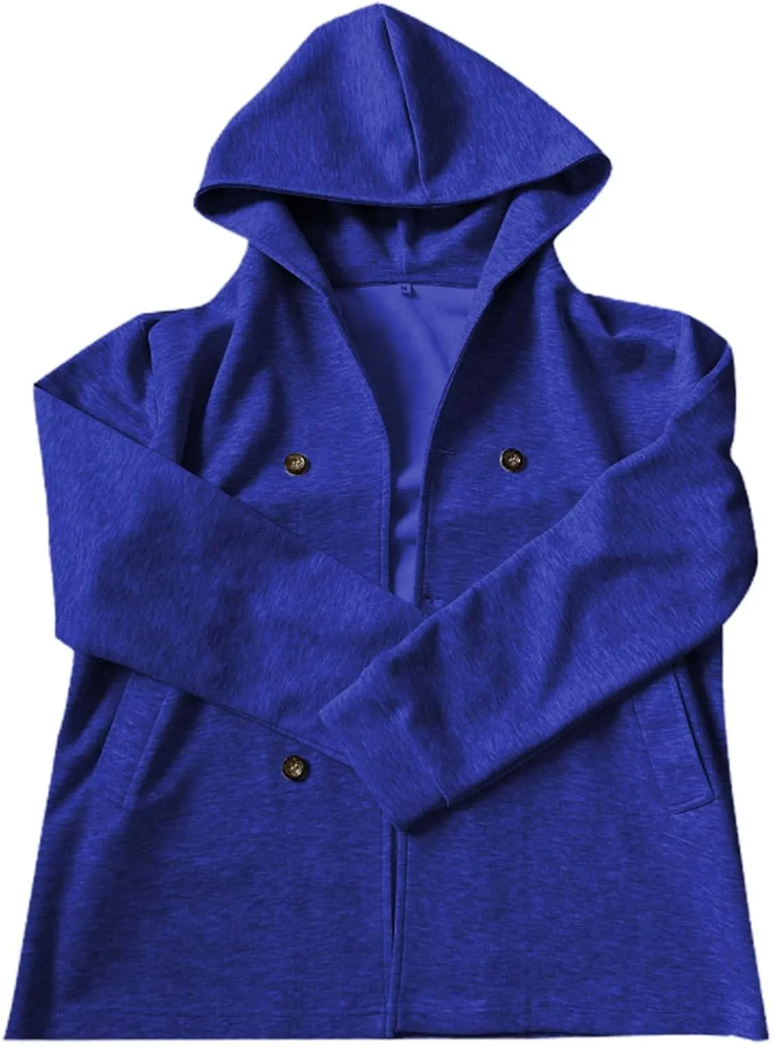 Mens Hoodie Sweatshirt Winter Full Zip Light Weight Fleece Sherpa Lined Warm Jacket Windproof Work Casual Coat Outdoor