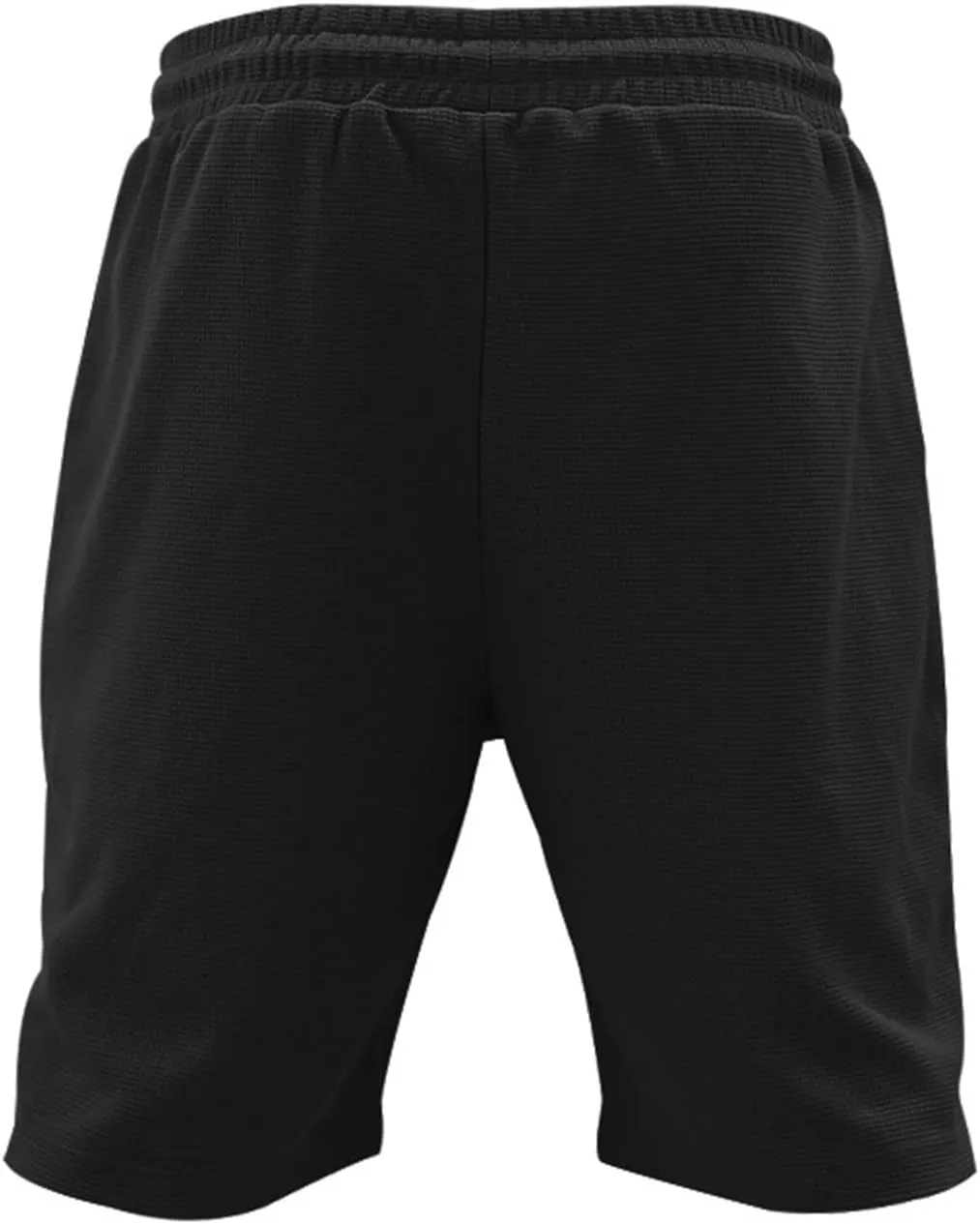 Mens Outdoor Fashion Shorts Waffle Casual Summer Wide Leg Bermuda Shorts with Pockets Elastic Waist Casual Loose Sweat Shorts