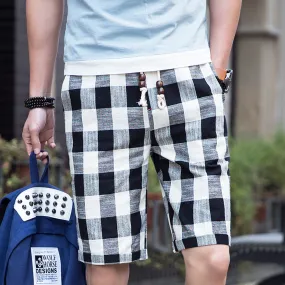 Men's Summer Casual Loose Cotton Shorts
