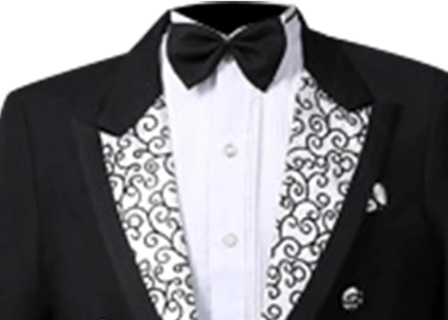 Men's Tailcoat Slim Fit 4-Piece Suit Dinner Jacket Swallow-Tailed Coat Double Breasted Lapel Elegant Prom Tuxedo