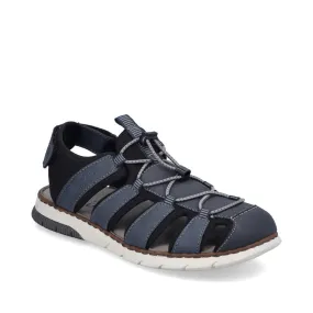 Rieker Mens Sandal 25246-14 Blue