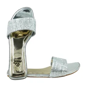 Silver Anastasia Flats