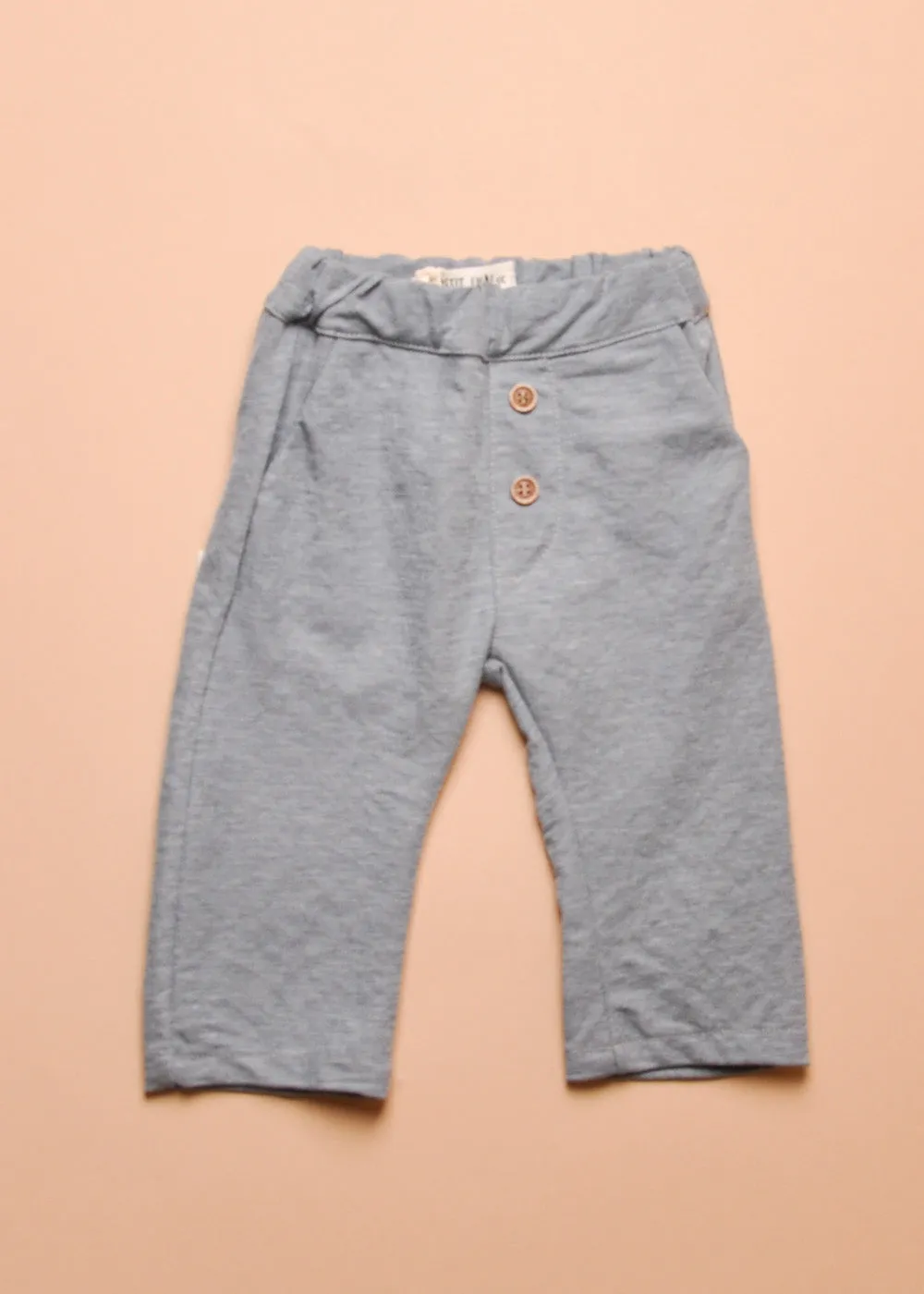 STRETCHY BUTTON TROUSERS