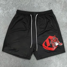 Tide brand print casual retro street shorts