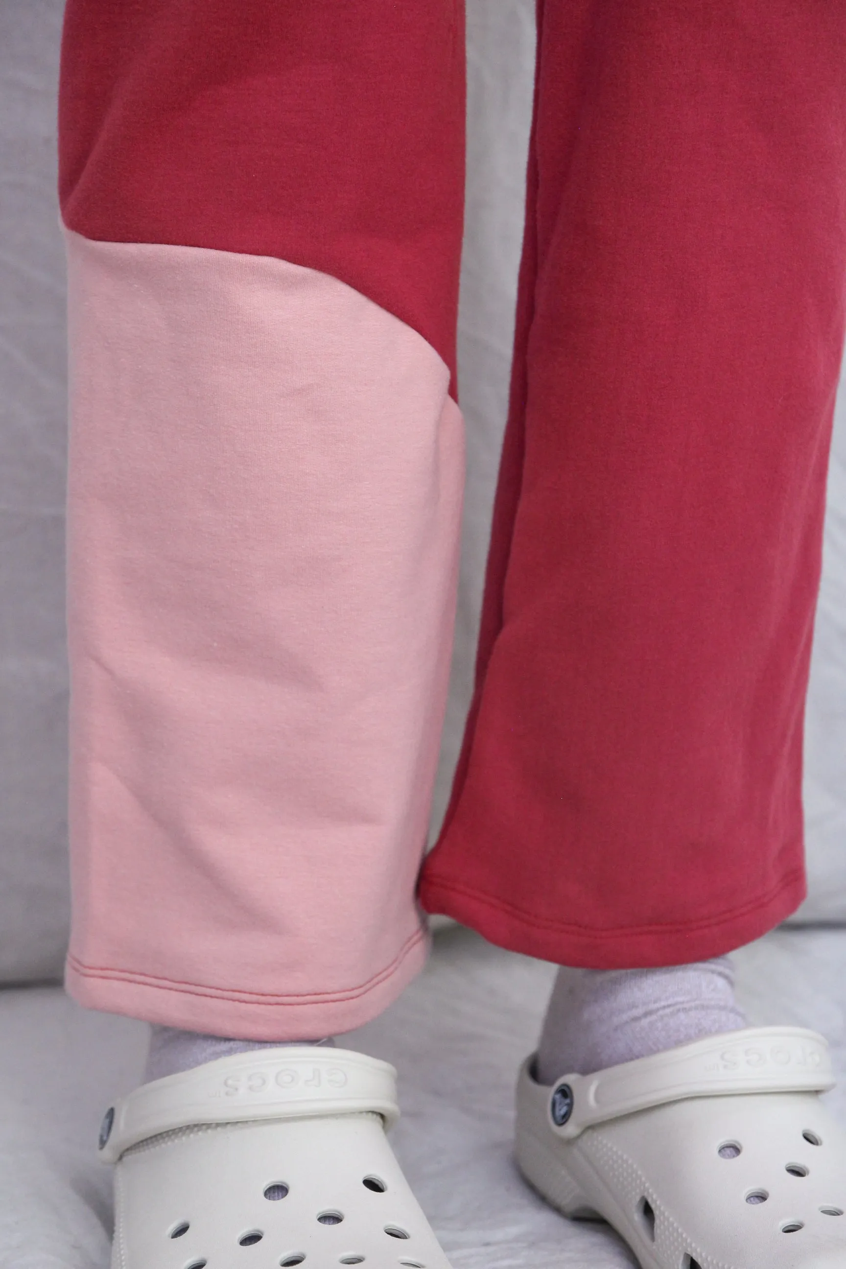 Wave Trousers- Raspberry