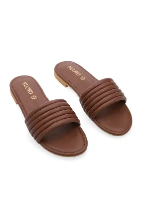 Women Slippers -  BROWN (ORFS-84 BROWN)