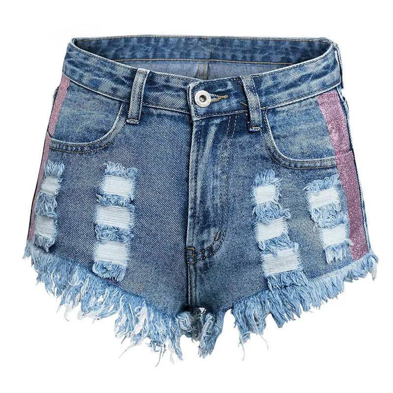 Women's Casual Ripped Shorts