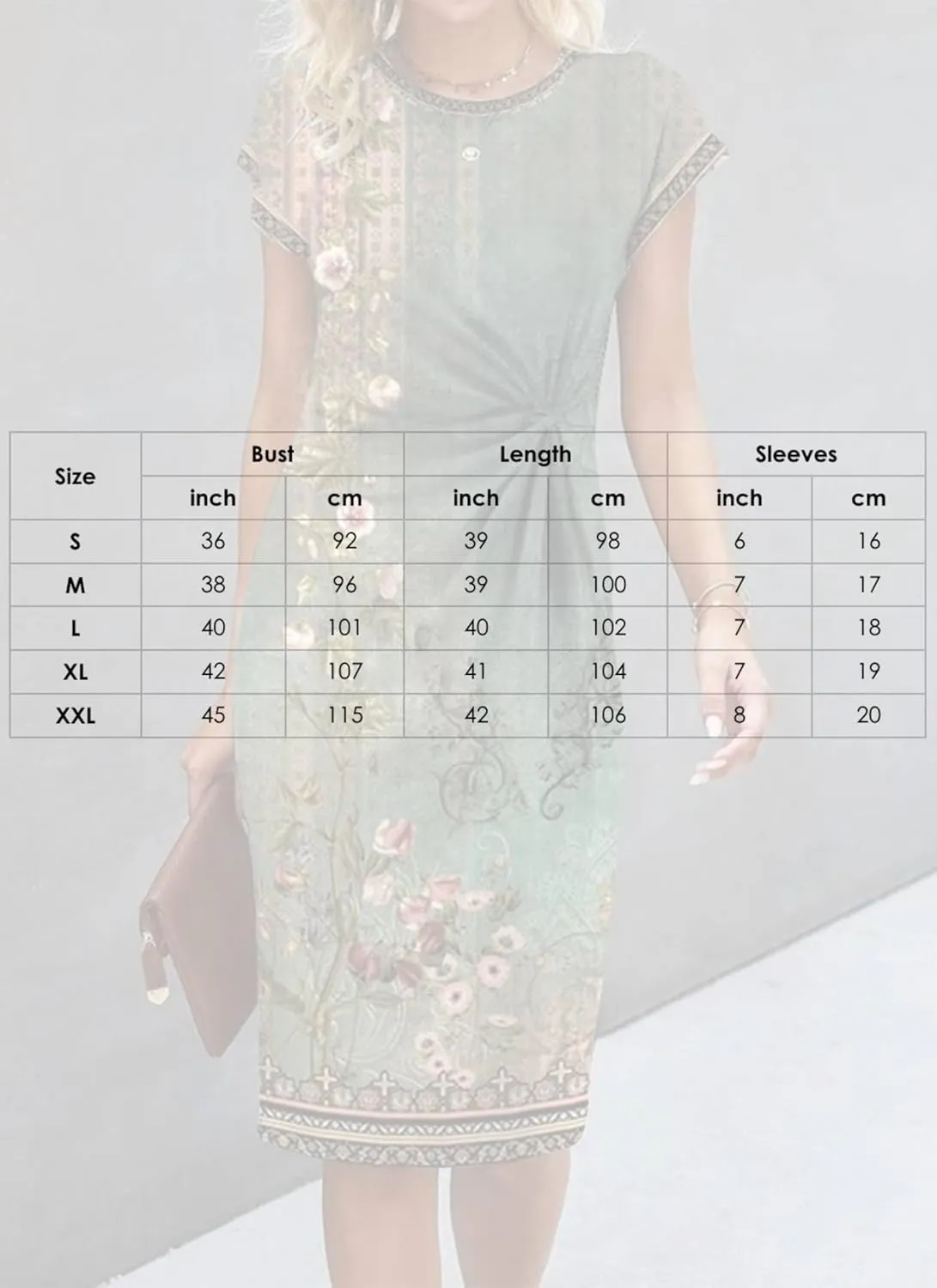 Women's Green Floral Print Round Neck Short Sleeve Shift Mini Dress 2025 Summer Casual Chic Cocktail Party Dresses