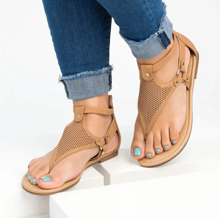 Women's S summer toe flat sandals