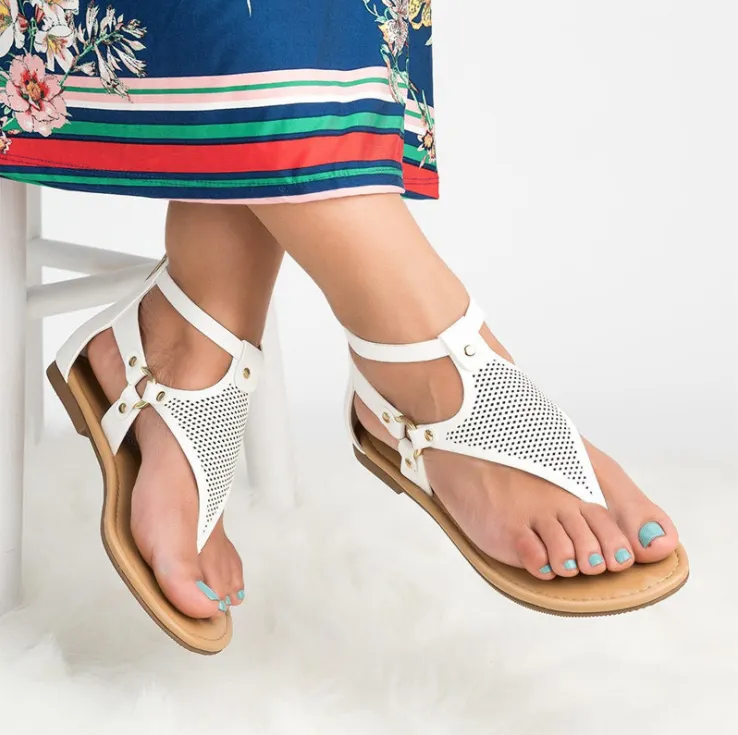 Women's S summer toe flat sandals