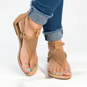 Women's S summer toe flat sandals