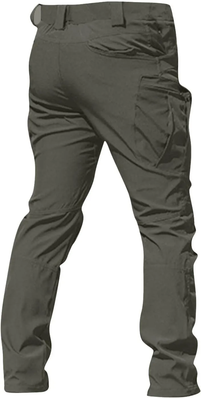 XIAXOGOOL Cargo Pants Men Baggy Sweatpants Mens Tactical Pants Stretch Camo Pant Pocket Hiking Workout Athletic Pants Outdoor